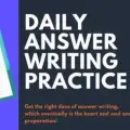 UPSC Mains Answer Writing