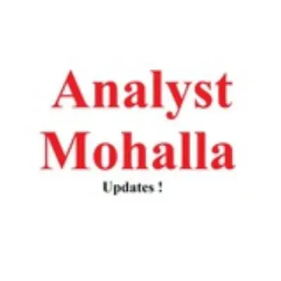 Share Market Analyst Mohalla ✔️
