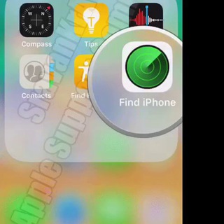ICLOUD CLEAN/LOST & OPEN MENU